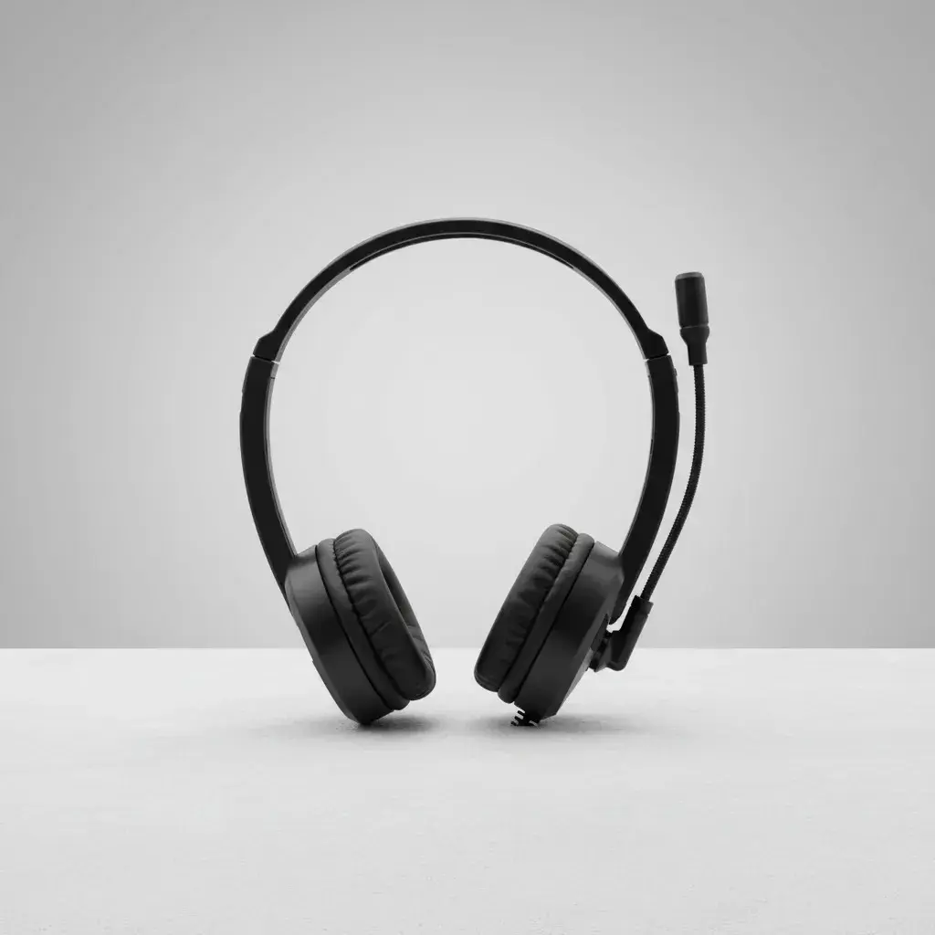 Headset Hp Call Center Dhe-8009 194r3aa conexão P3 thumbnail 4