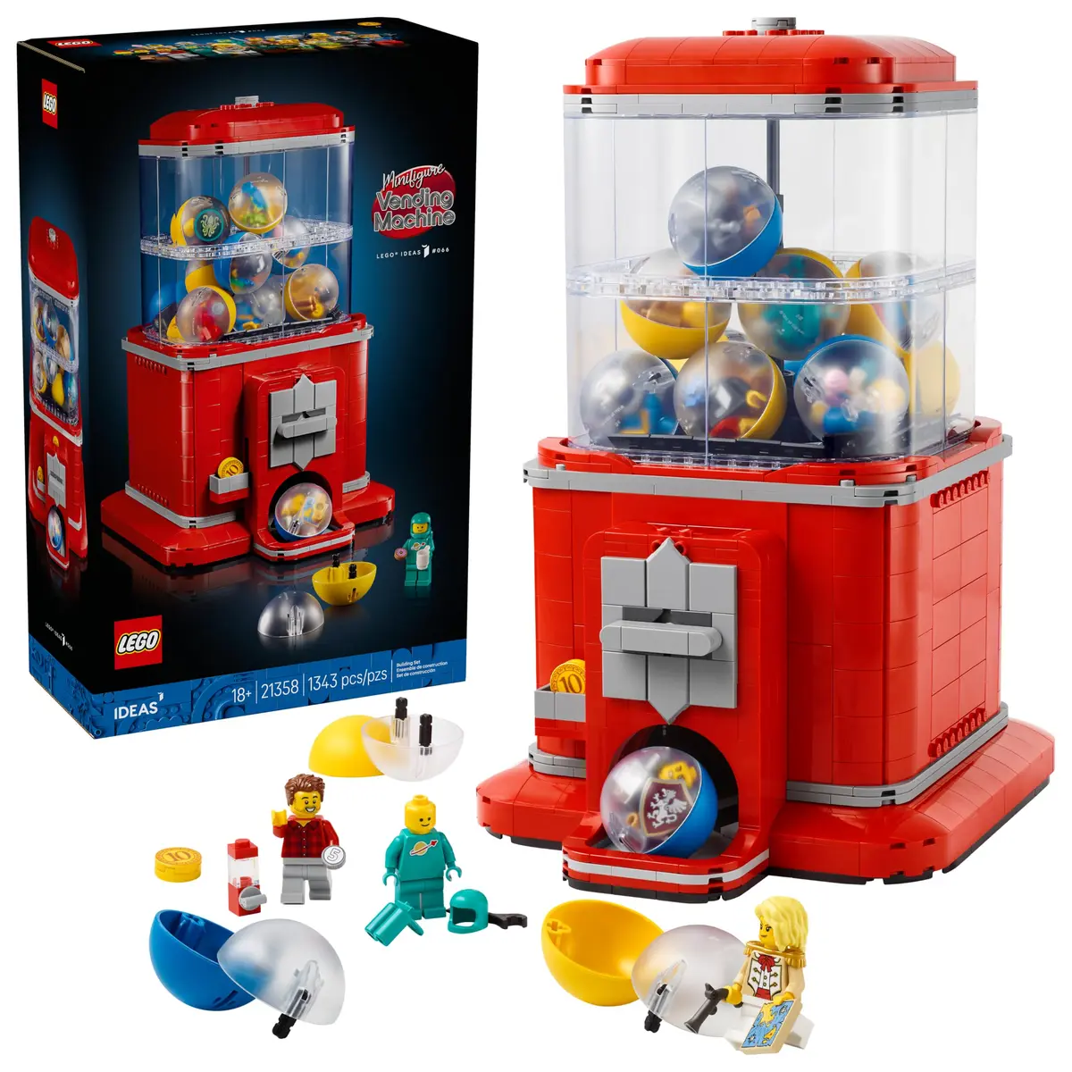 LEGO Ideas Máquina de Venda Automática de Minifiguras 21358 - 1