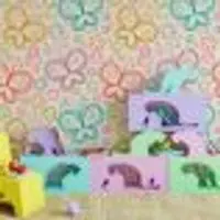 Papel de Parede Infantil Borboletas N3985 - 1