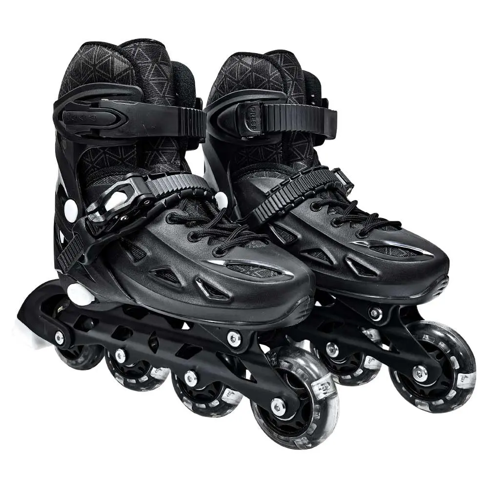 DM Toys Patins Inline Ajustável Black Radical N.30-33