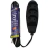 Extensão Paralela Bipolar 10A, 3 tomadas, Cabo 2m Naticon - 1