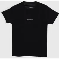 Infantil - Camiseta Aramis Logo Preta