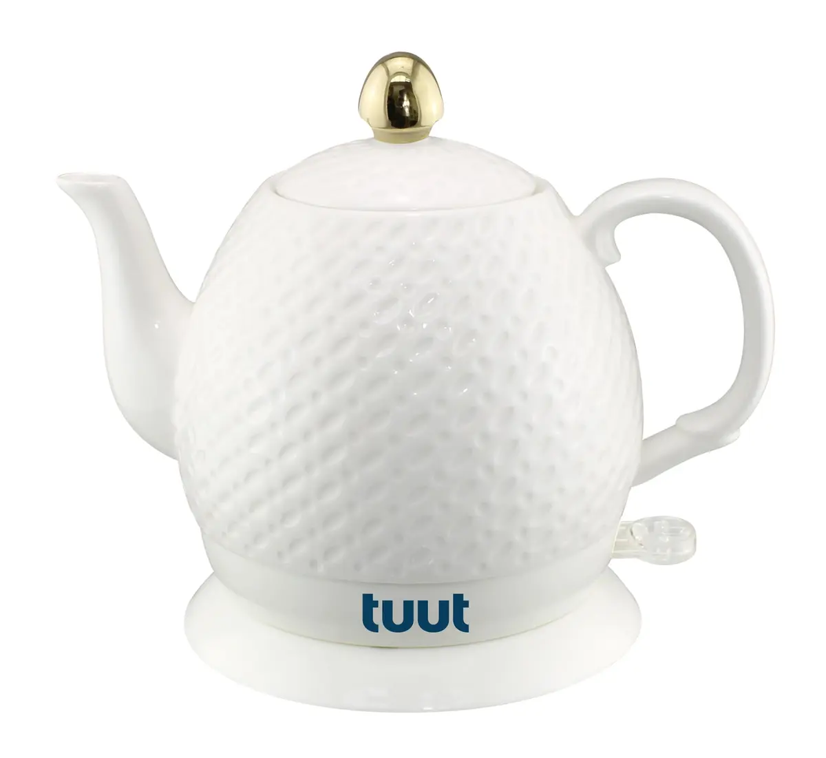 Chaleira Elétrica de Porcelana Elegance 1,5L, Branca, 127v