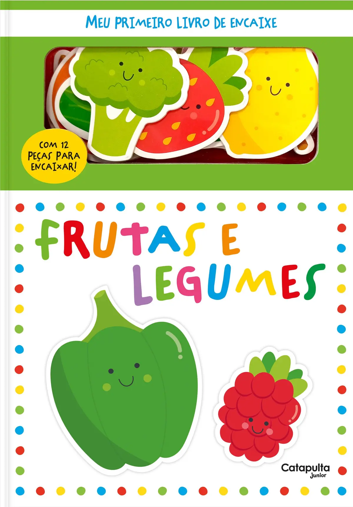 Meu Primeiro Livro De Encaixe: Frutas e legumes