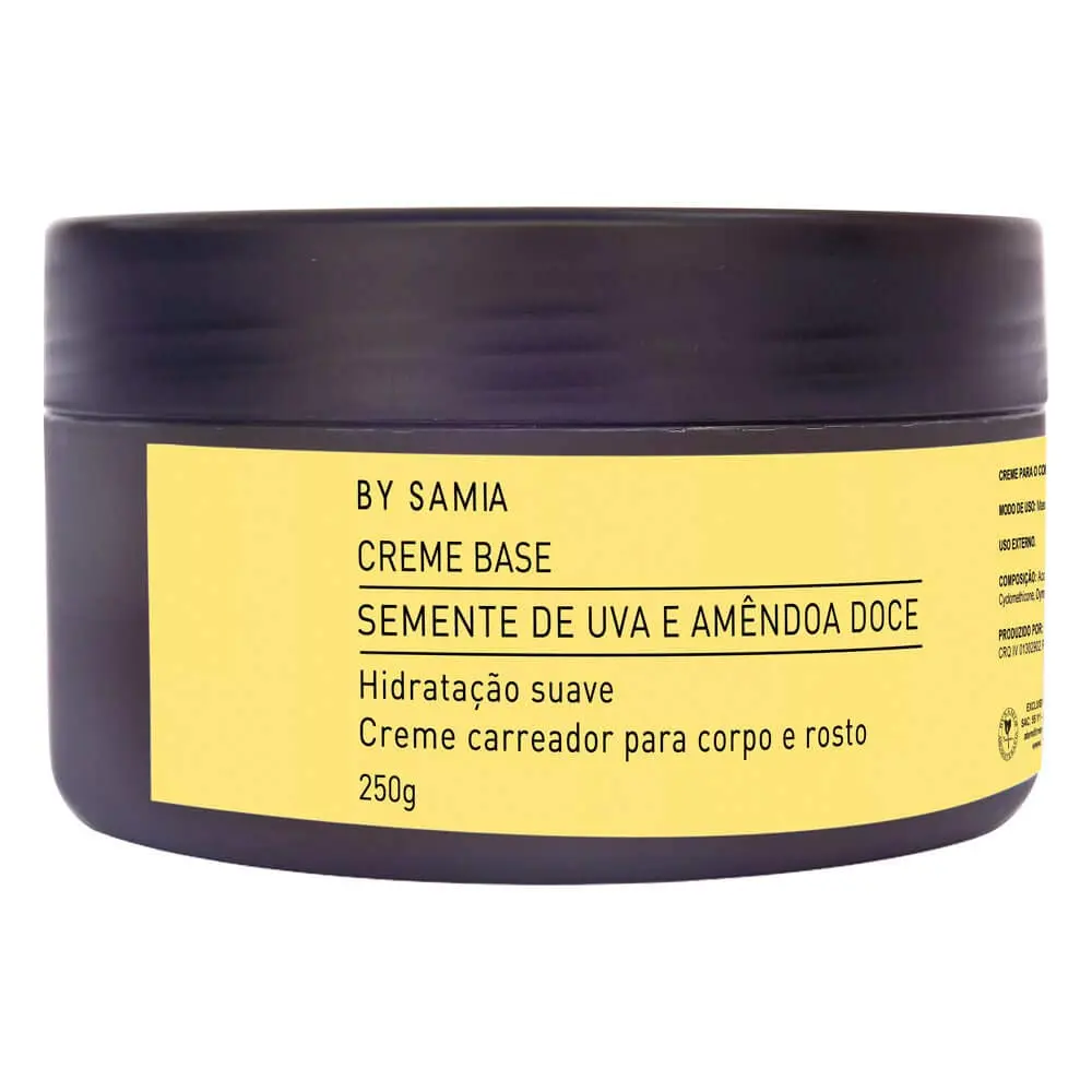 Creme Neutro By Samia, Semente de Uva, 250g - 1