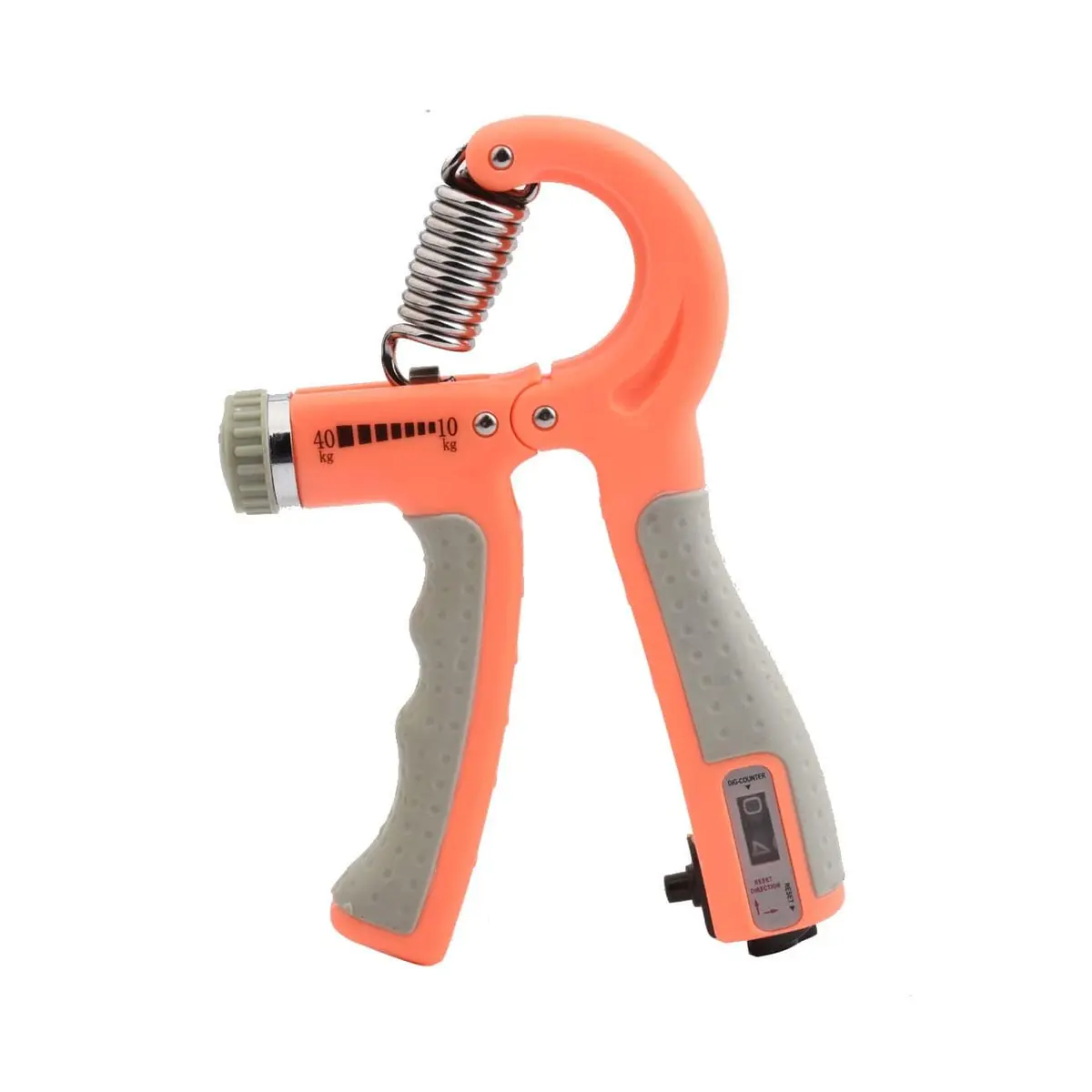 Hand Grip Ajustável 5kg a 60kg com Contador de Repetições – Fortalecimento de Mãos, Punhos e Antebraços para Treino, Reabilitação e Resistência Muscular