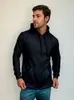 Moletom Canguru Com Capuz Masculino Flanelado Liso - 1