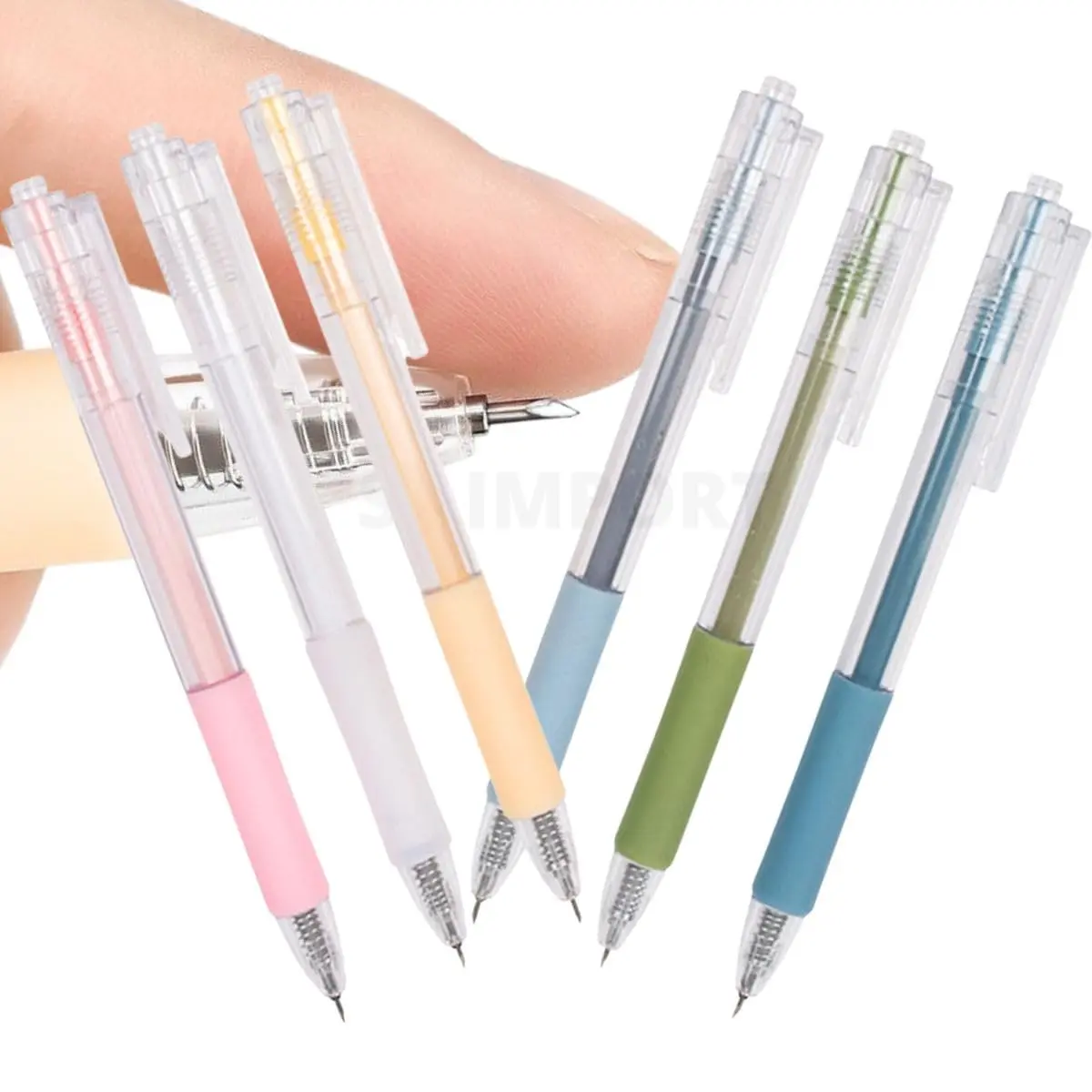 Caneta Estilete de Precisão ferramenta de corte Artesanato Lâmina Fina para papel kit 3 peças portátil
