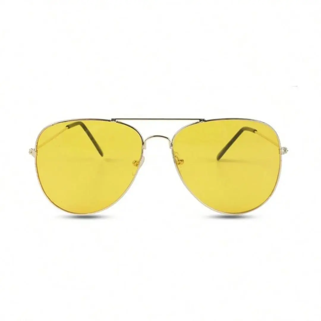 Óculos De Sol Aviador Unissex Lentes Proteção UV Armação Reforçada Moda Classica Estilo Casual PREMIUM DUPIN