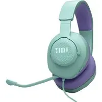 Headset Gamer JBL Quantum 100M2, Driver 40 mm, Verde e Roxo, JBLQTUM100M2PUR