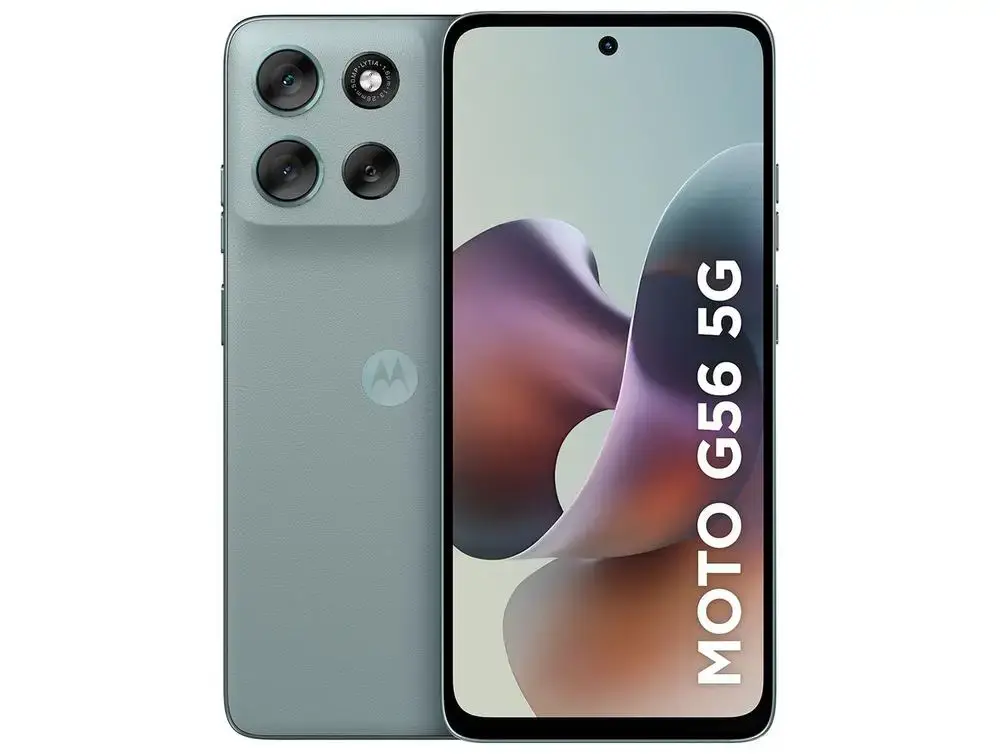 Smartphone Motorola G56 256GB Cinza 5G 16GB de RAM 6,7" Full HD+ Câm. Dupla + Selfie 32MP