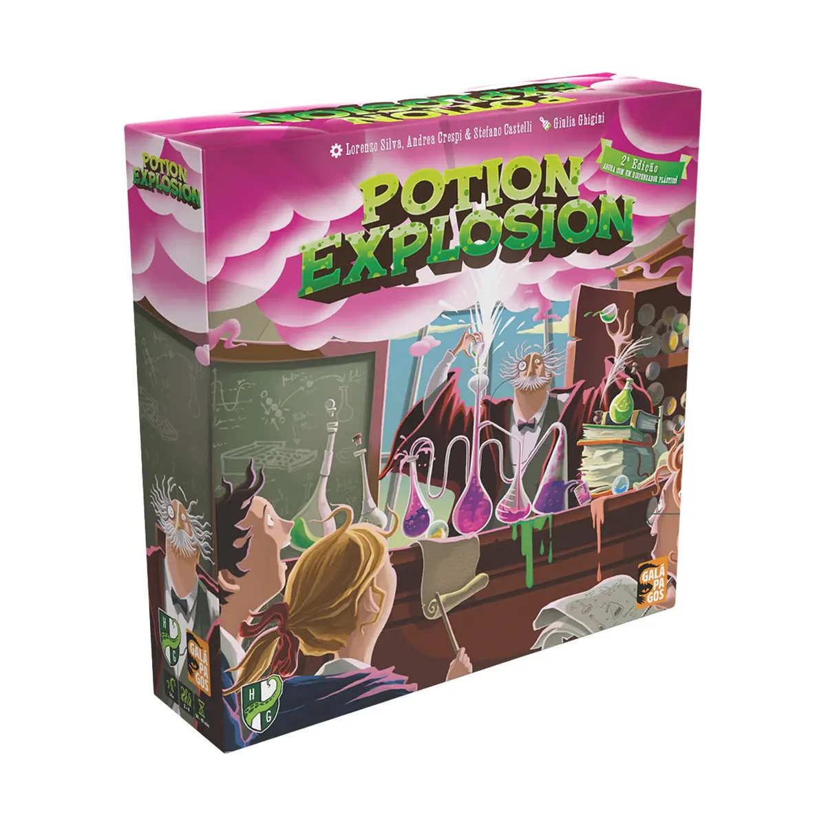Galápagos, Potion Explosion, Jogo de Tabuleiro | 2 a 4 Jogadores, Idade 8+, Partidas de 30 a 45 Minutos, Combinação de Ingredientes