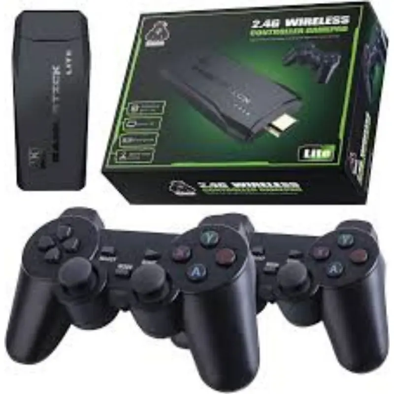 Video Game Stick 4K Original 64G - 10.000 Jogos e Controle Sem Fio***Leia o anúncio