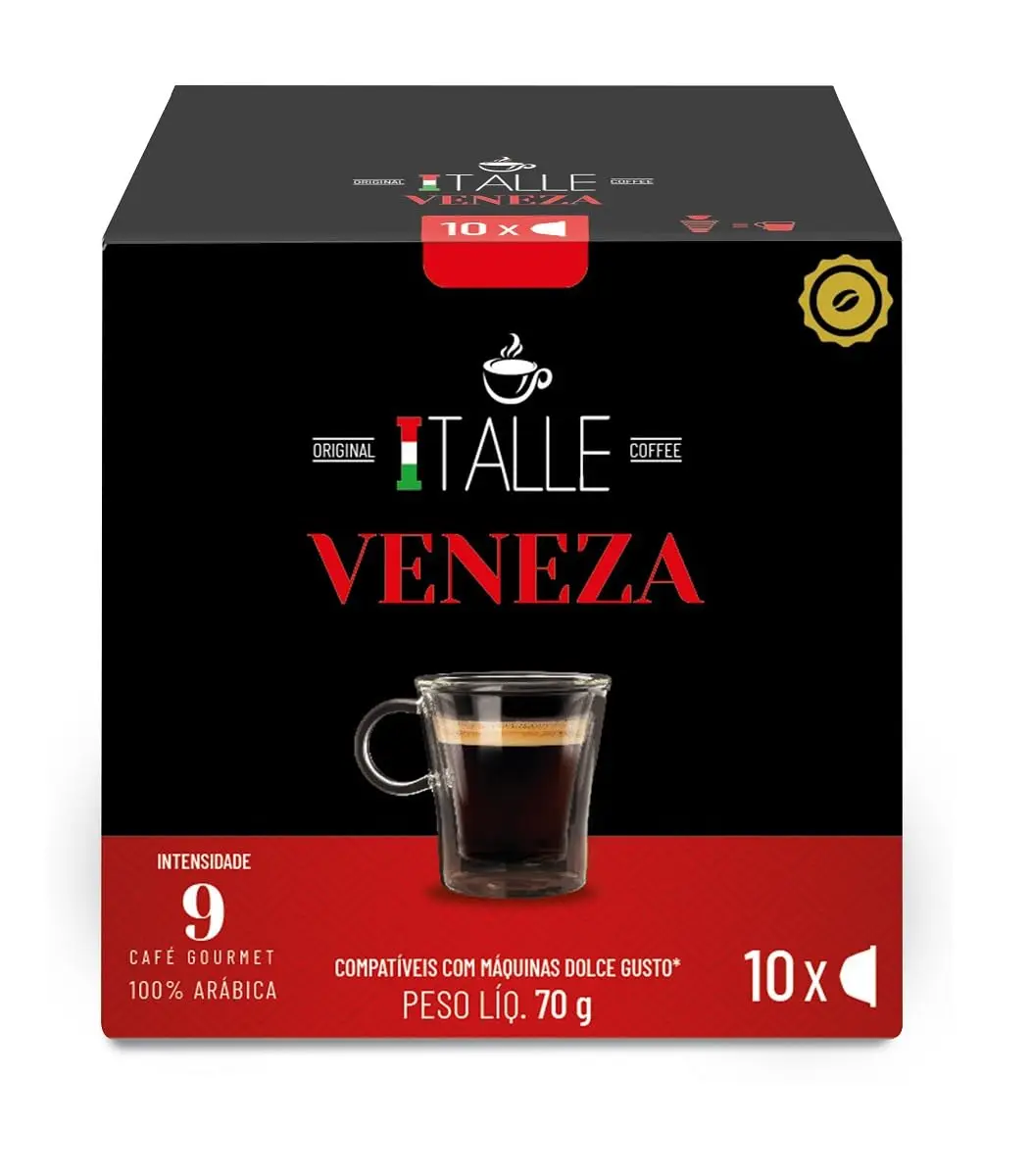 Capsulas Cafe Dolce Gusto Cafe Expresso Café Italle Veneza