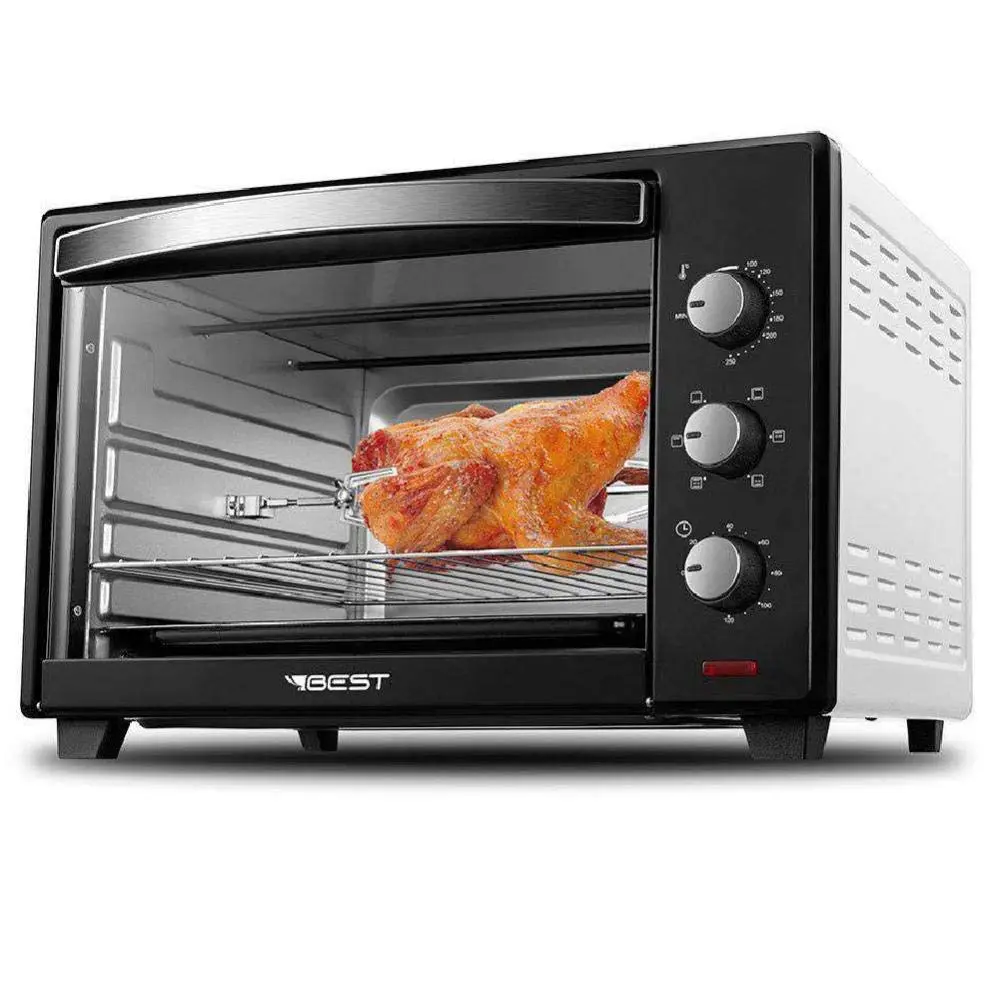 Forno Elétrico Best Preto e Branco 60 Lt 127 V - 1