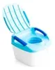 Troninho Infantil Para Bebê Peppy Cosco Kids Cor Azul - 1