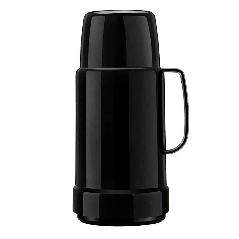 Garrafa Térmica GLT Rolha 500ml Preto Invicta