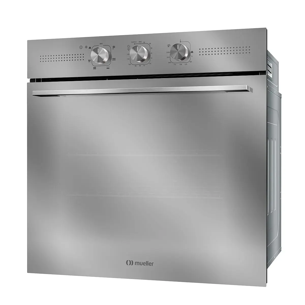 Forno Elétrico Digital de Embutir Mueller Espelhado 70 Litros com função fryer MFE70K 220V - 1