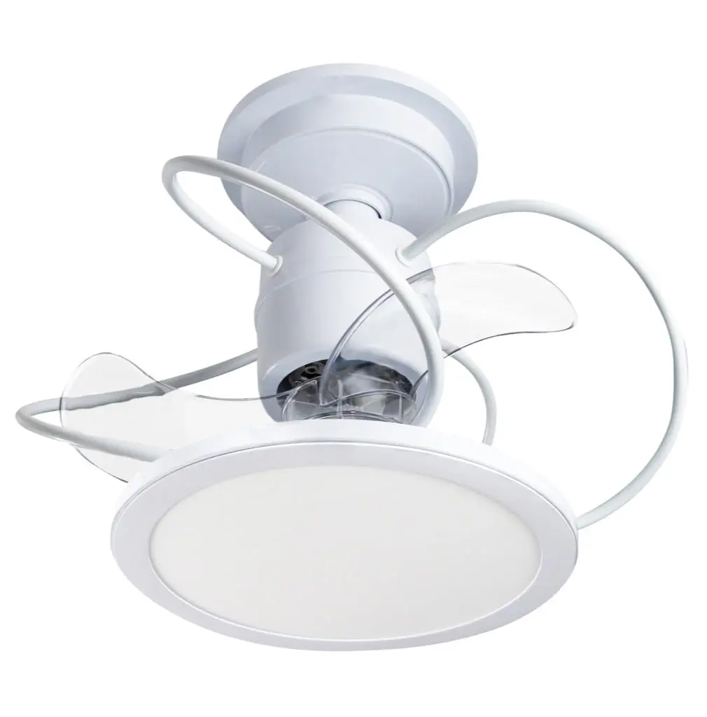 Ventilador de Teto Treviso Branco Confort LED Controle Remoto