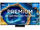 Smart TV 75 4K QLED Mini LED TCL 75C755 - 1