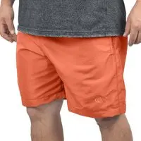Short Tactel Extra Grande Plus Size Masculino Cores Butu Laranja