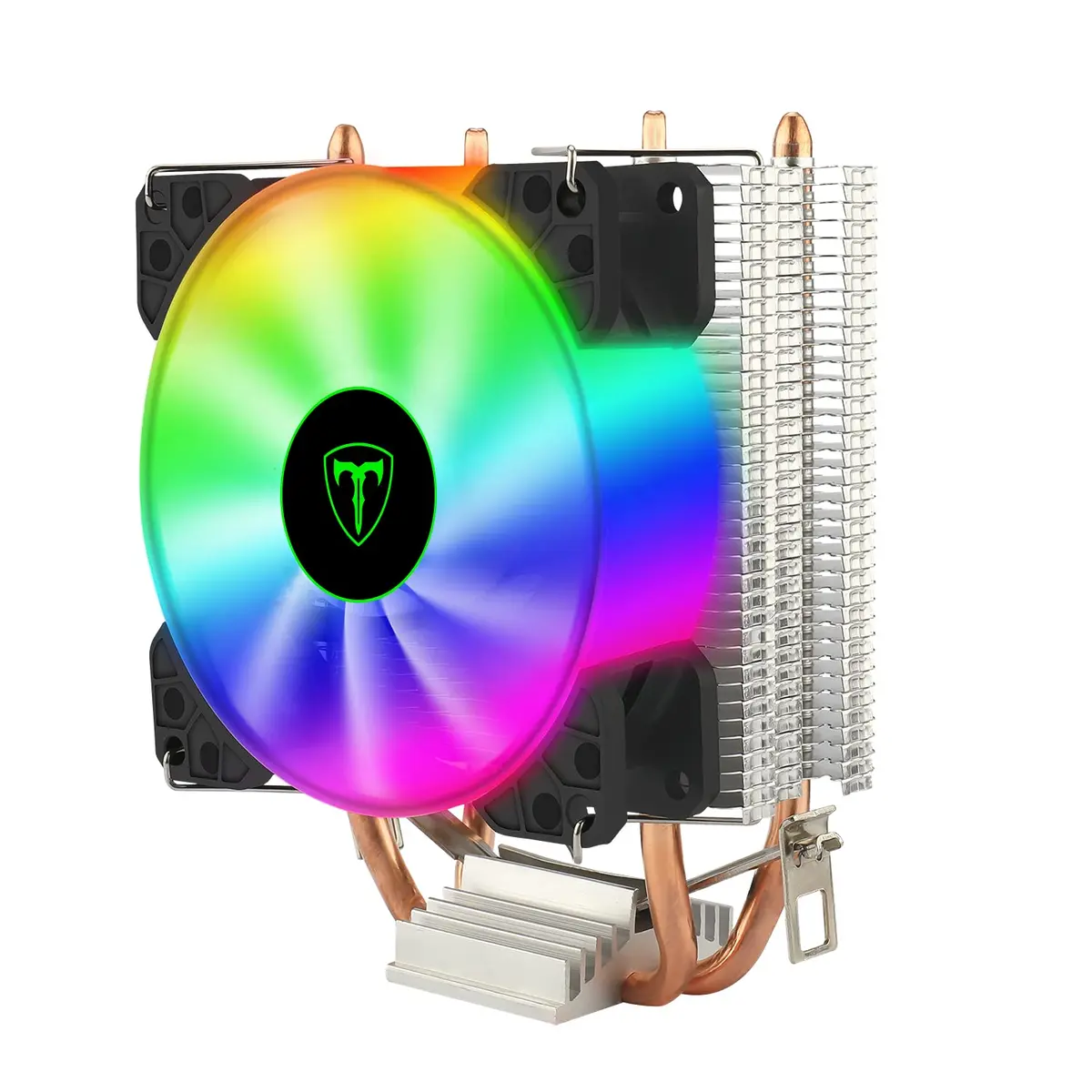 Aircooler T-Dagger Idun M Preto com Fan 90mm Iluminação Rainbow T-GC9109 M