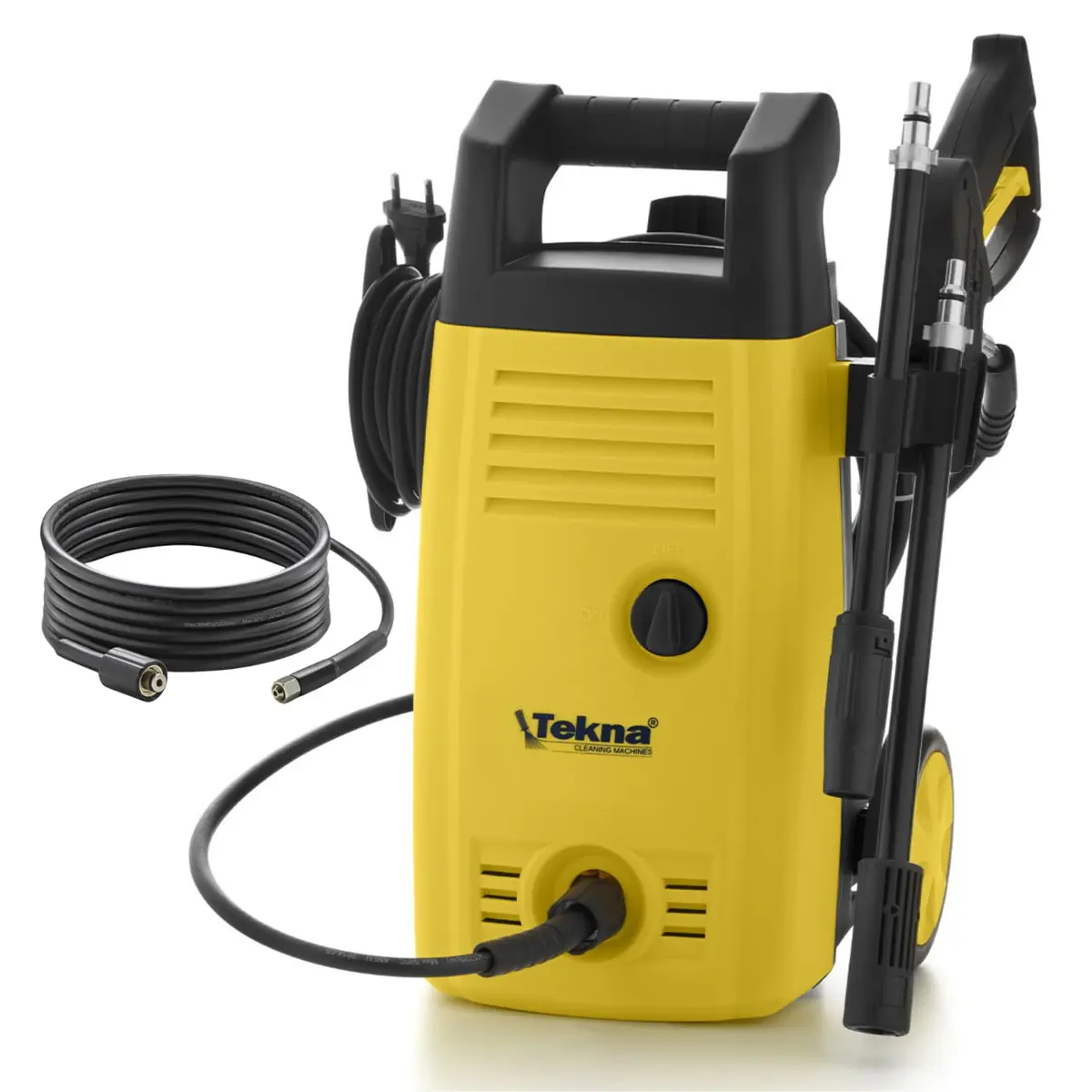 Lavadora de Alta Pressão Elétrica Tekna HLX1101V – 1400W, 127V, 10.5 MPa (1500 PSI), Bomba de Alumínio e Kit Completo de Acessórios