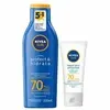 [APP MAGALU / SELECIONADOS] Kit Nivea Protetor Solar FPS70 Corporal e Facial - 1