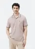 camisa polo básica masculina super cotton com bordado - rosa / Hering - M G XG XXG - 1