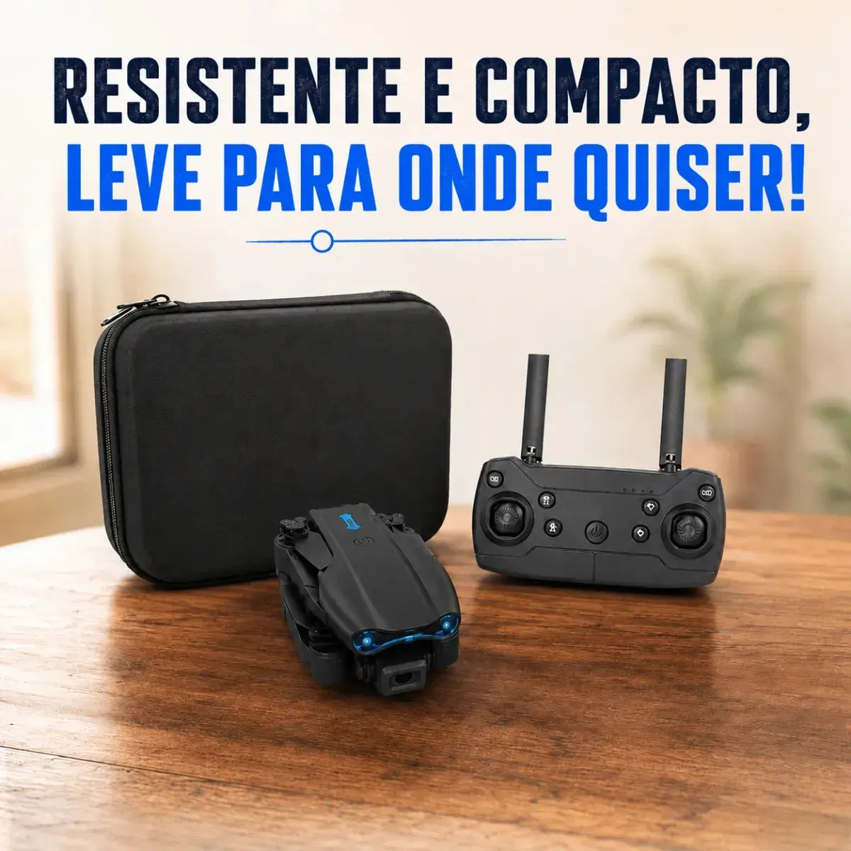 Drone E99 Câmera Dual 4k Sensor Obstaculos Manobras Com Controle Remoto Fpv Estabilidade Estavel 1 Bateria 10 minutos Preto thumbnail 7