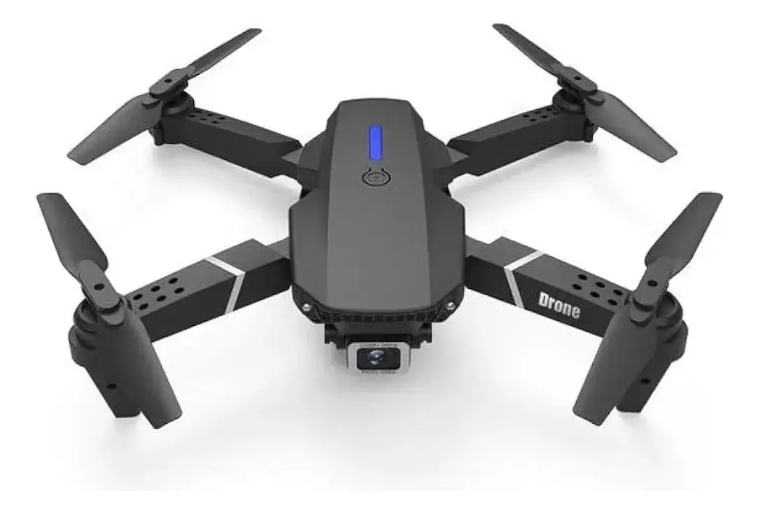 Drone E99 Câmera Dual 4k Sensor Obstaculos Manobras Com Controle Remoto Fpv Estabilidade Estavel 1 Bateria 10 minutos Preto thumbnail 8
