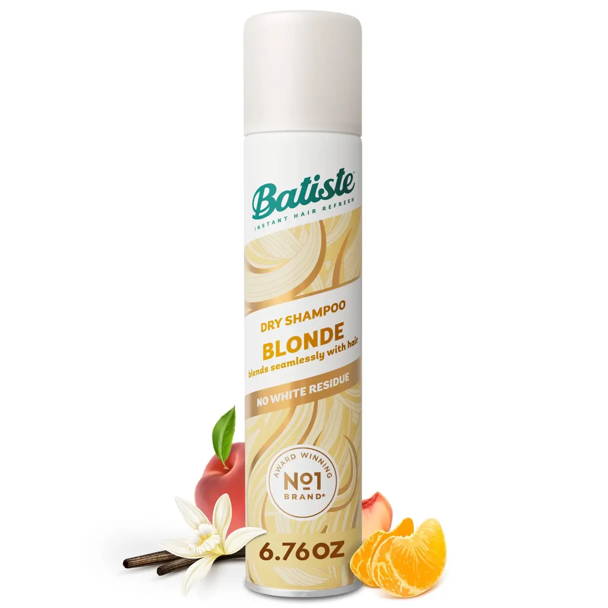 Shampoo a Seco para Cabelos Loiros e Claros Batiste Blonde, 200ml | Remove Oleosidade