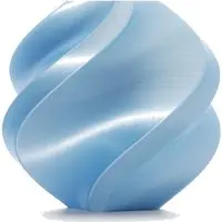 Filamento Bambu Lab PLA Silk+ Azul Bebê (Baby Blue), 1,75mm, 1kg, Com Carretel - 1