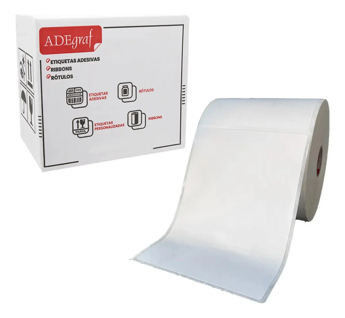 Gigantes Do Bazar Papel Térmico 100x150mm Branco 500 Folhas thumbnail 4