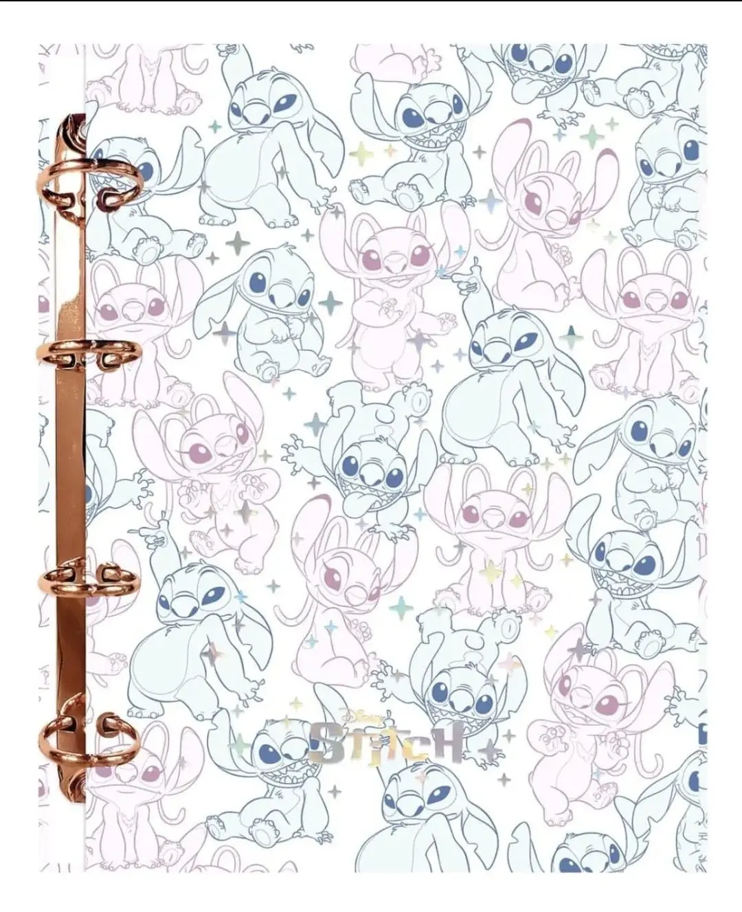 Fichario Cartonado Stitch 120F S/Lombo 110547