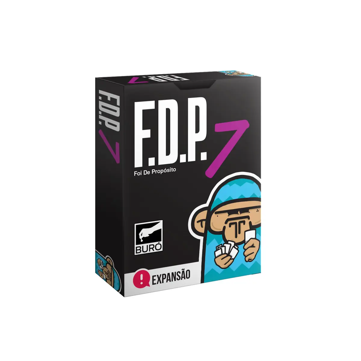 Buró, Fdp - Foi de Propósito 7, Expansão para o Jogo Fdp, Cheio de Humor Ácido, Se Divirta com os Amigos