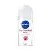 NIVEA Desodorante Antitranspirante Roll On Dry Comfort 50ml - 1