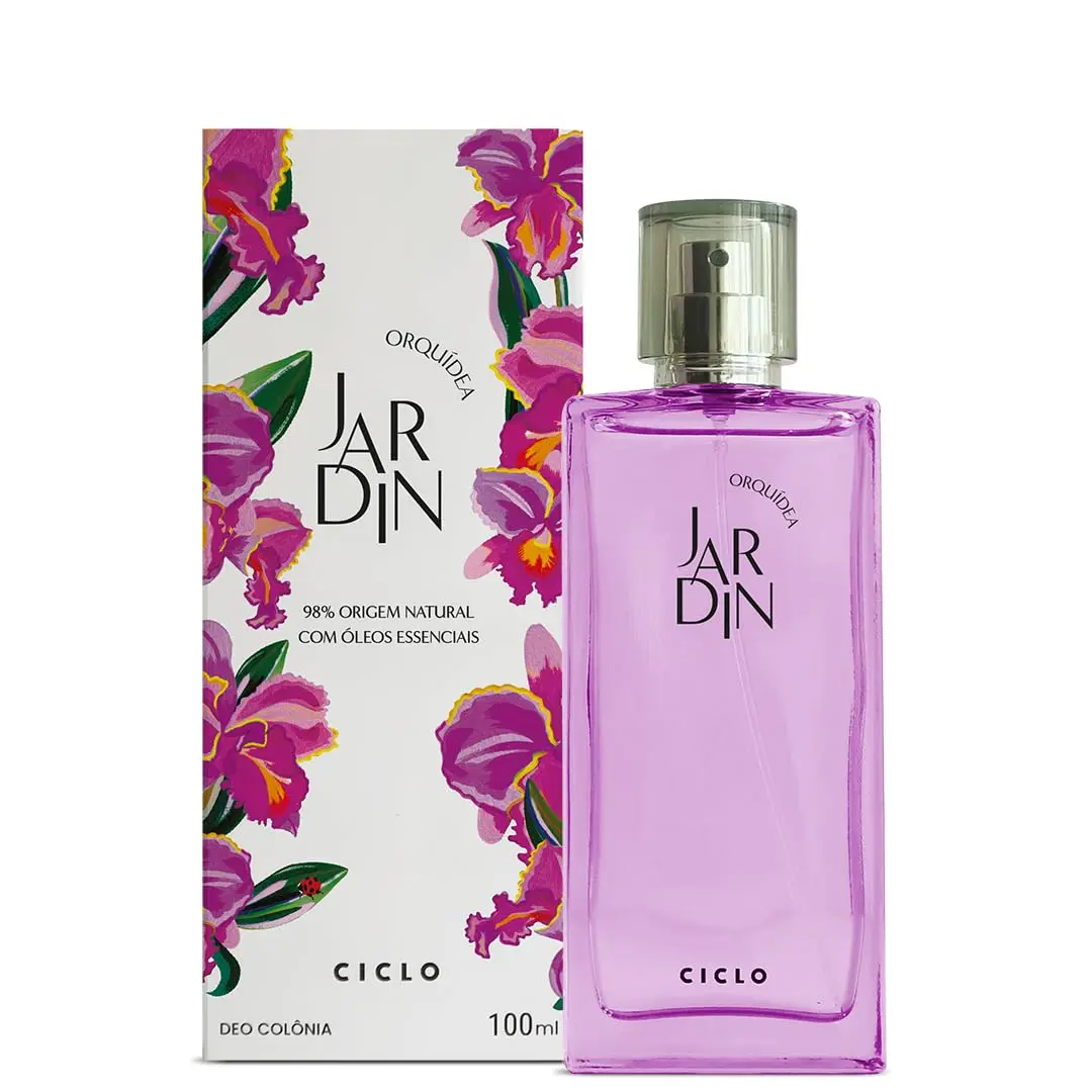 Perfume Deo Colônia Jardin Orquídea Feminino 100ml Ciclo