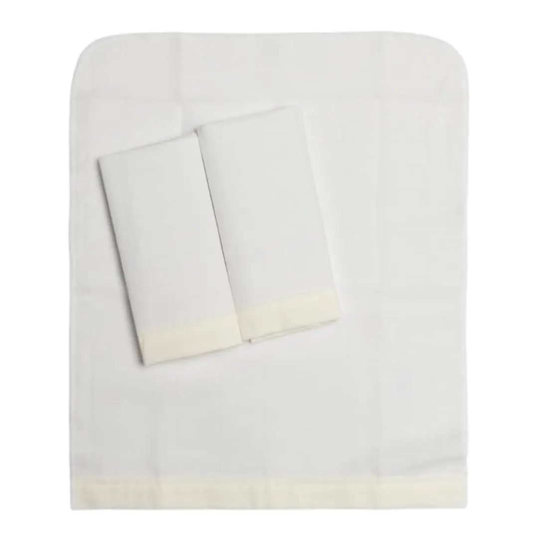 Paninho de Boca Papi Baby Soft Premium com Faixa Cores 38 cm x 32 cm 3 Unidades, Purgado