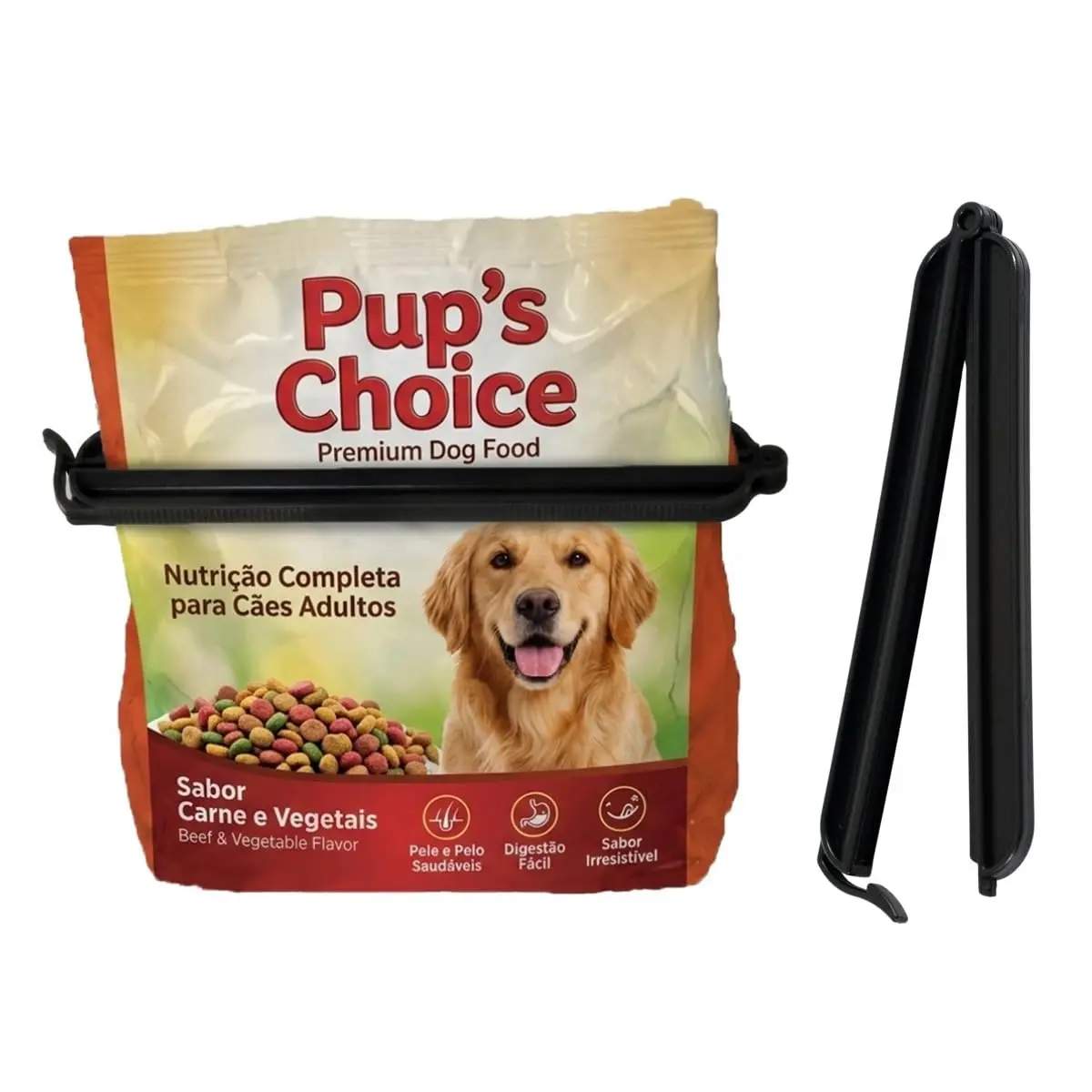 Pet Games Fecho Para Sacarias Até 3Kg Pet Fecho Para Cães - 1