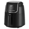 (R$179,10 Paypal) AirFryer Digital Midea GourmetFry 4L Preta - 220V - 1
