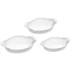 Kit Travessas Vidro 3 Unidades Marinex Opaline Vai Ao Forno - 1