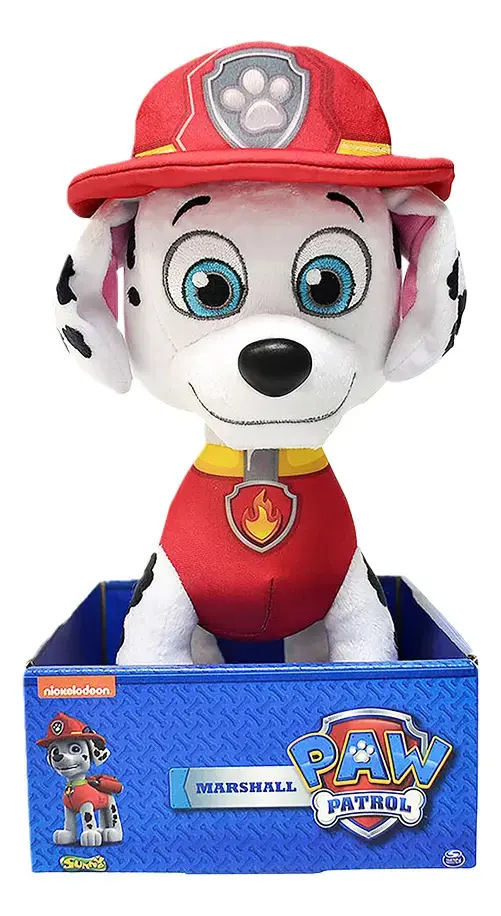 Patrulha Canina - Pelúcia Marshall 30cm - 1327 Sunny Colorido - 1
