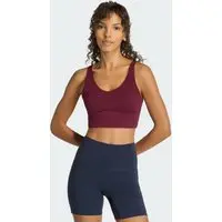 Top Esportivo Suporte Leve Três Listras Studio All Me Mulher adidas