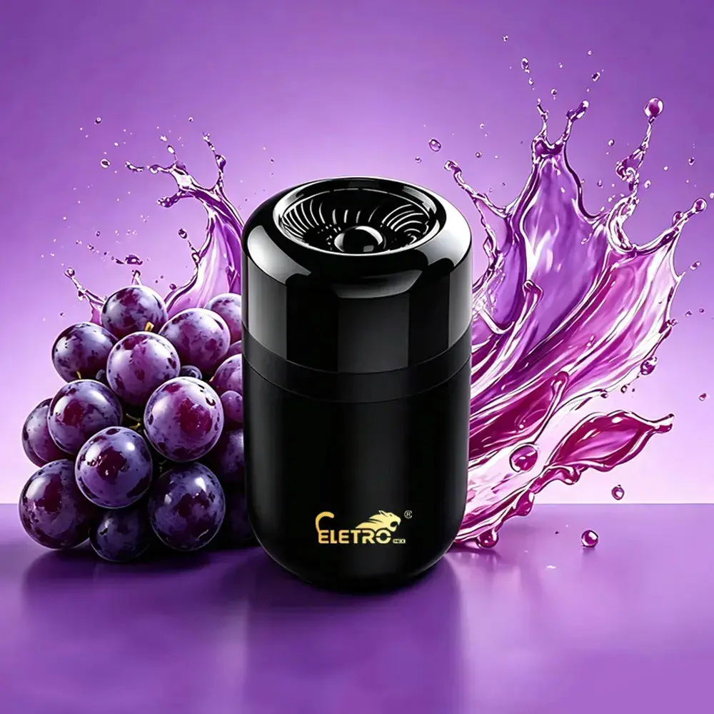 Eletro-aromatizador De Carro Premium Perfume Sólido Duradouro | Elimina Odores E Deixa O Carro Cheiroso Cor Uva Fragrância Uva - 1