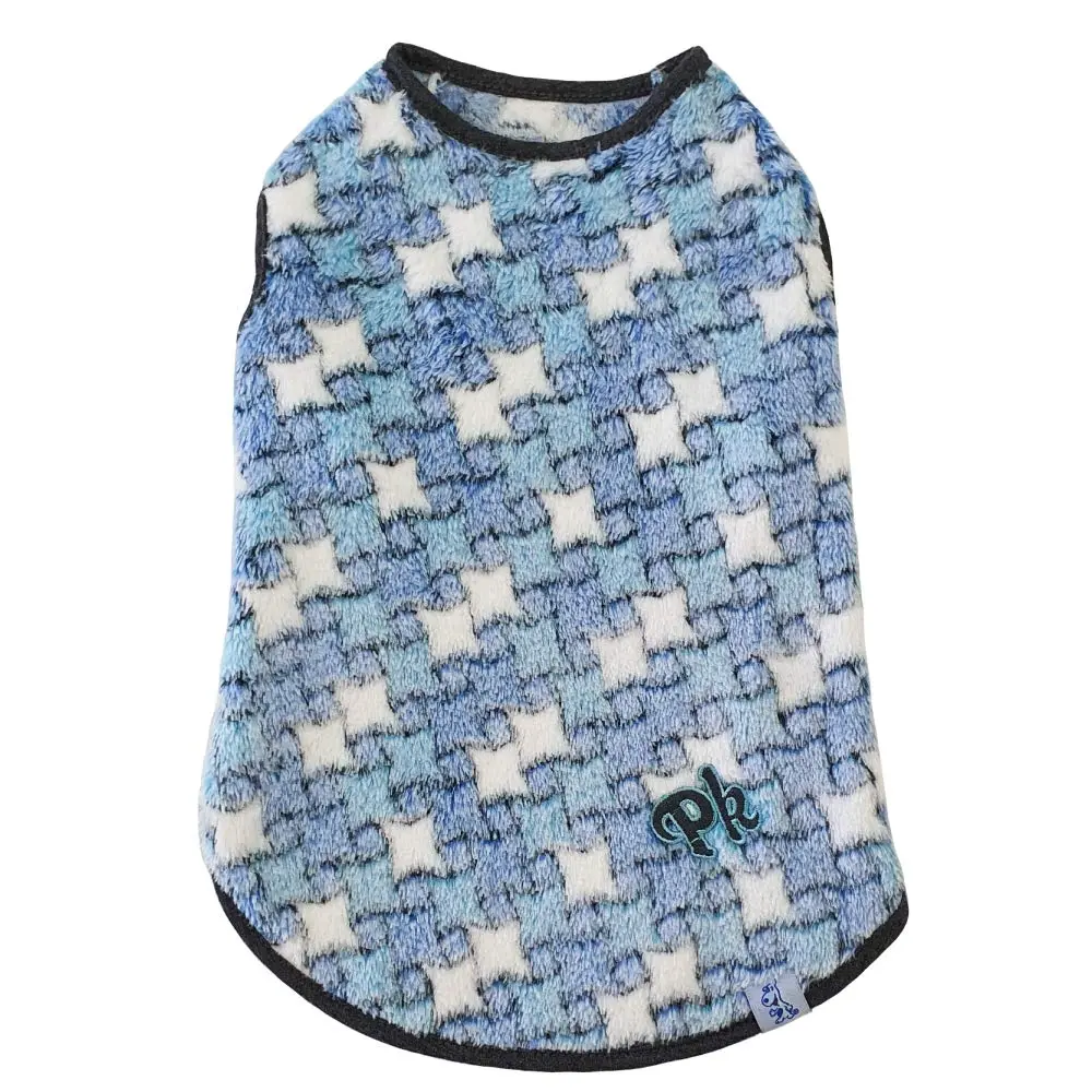 Pickorruchos My Dream Roupa Peloudinha para Cães, Azul (Polar), 4