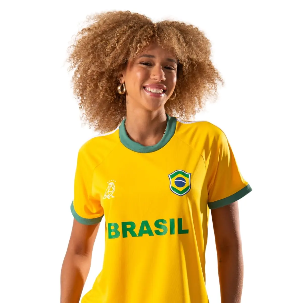 Camisa Brasil Cheiro Feminina