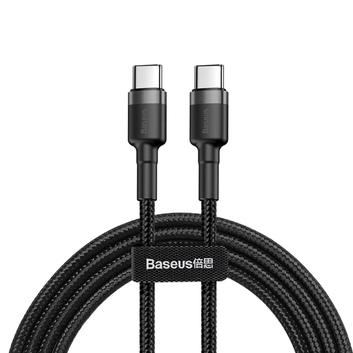 Baseus Cafule PD2.0 60W Flash Charge Tipo-C 1m - Cinza