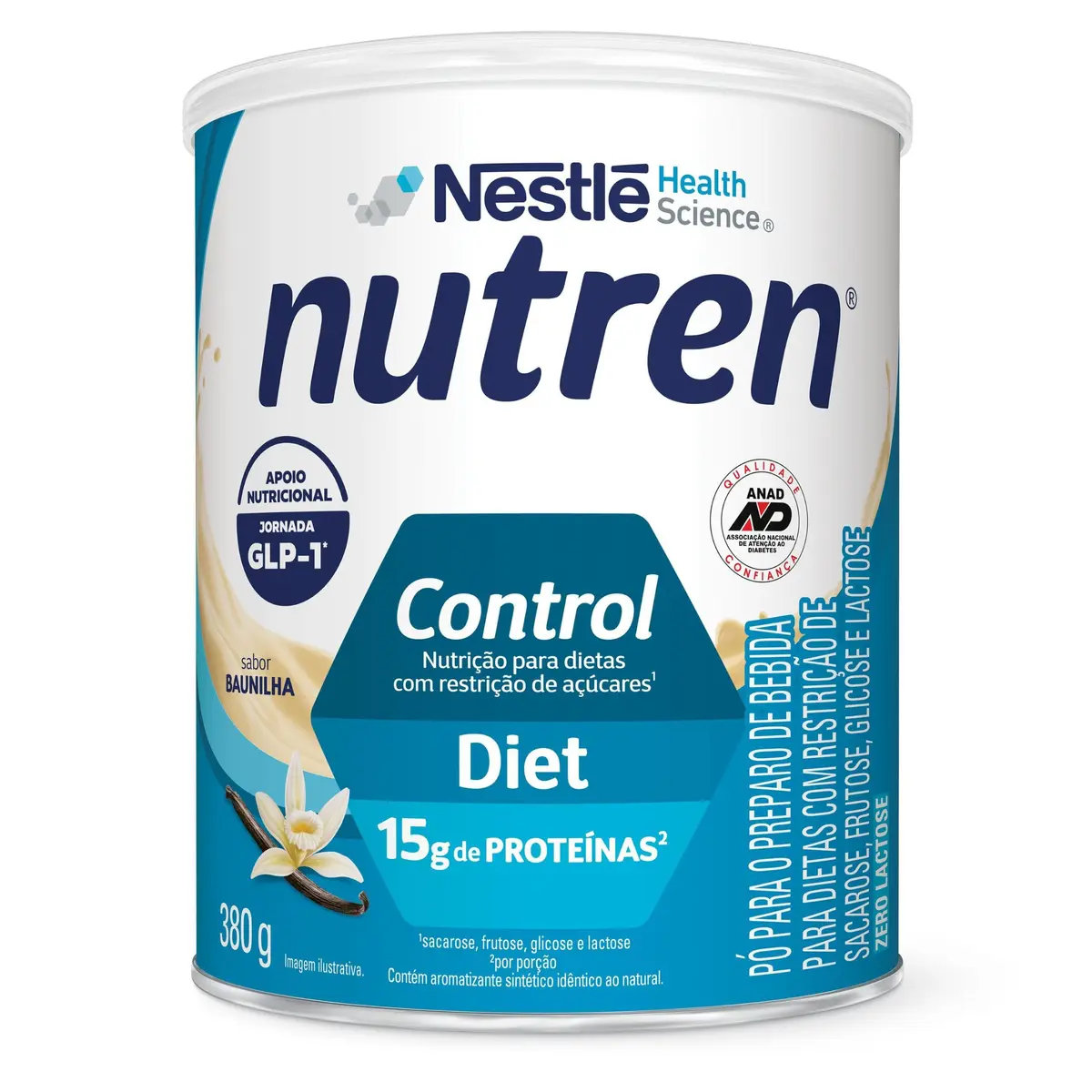 Complemento Alimentar Nutren Control Baunilha 380g