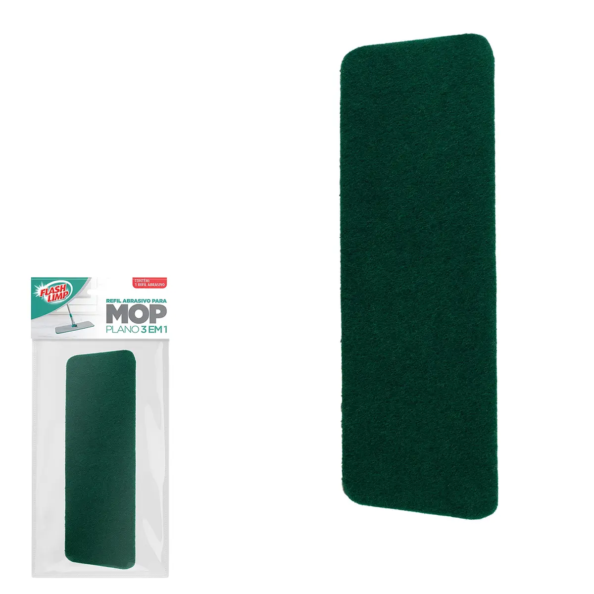 Flash Limp - Refil Abrasivo Limpeza Pesada Compatível com Ref.: (MOP0617, RMOP0631)